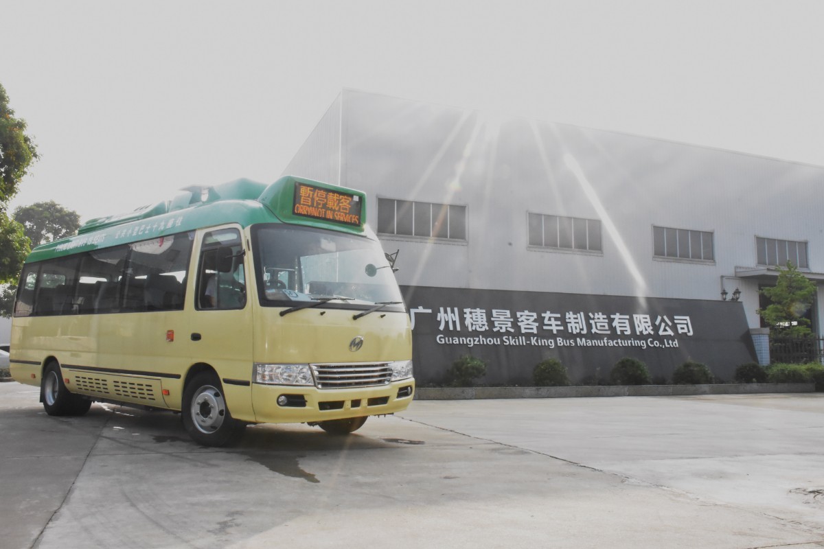 增城智造！穗景客車超級快充純電動小巴登陸香港